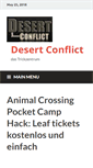 Mobile Screenshot of desert-conflict.org